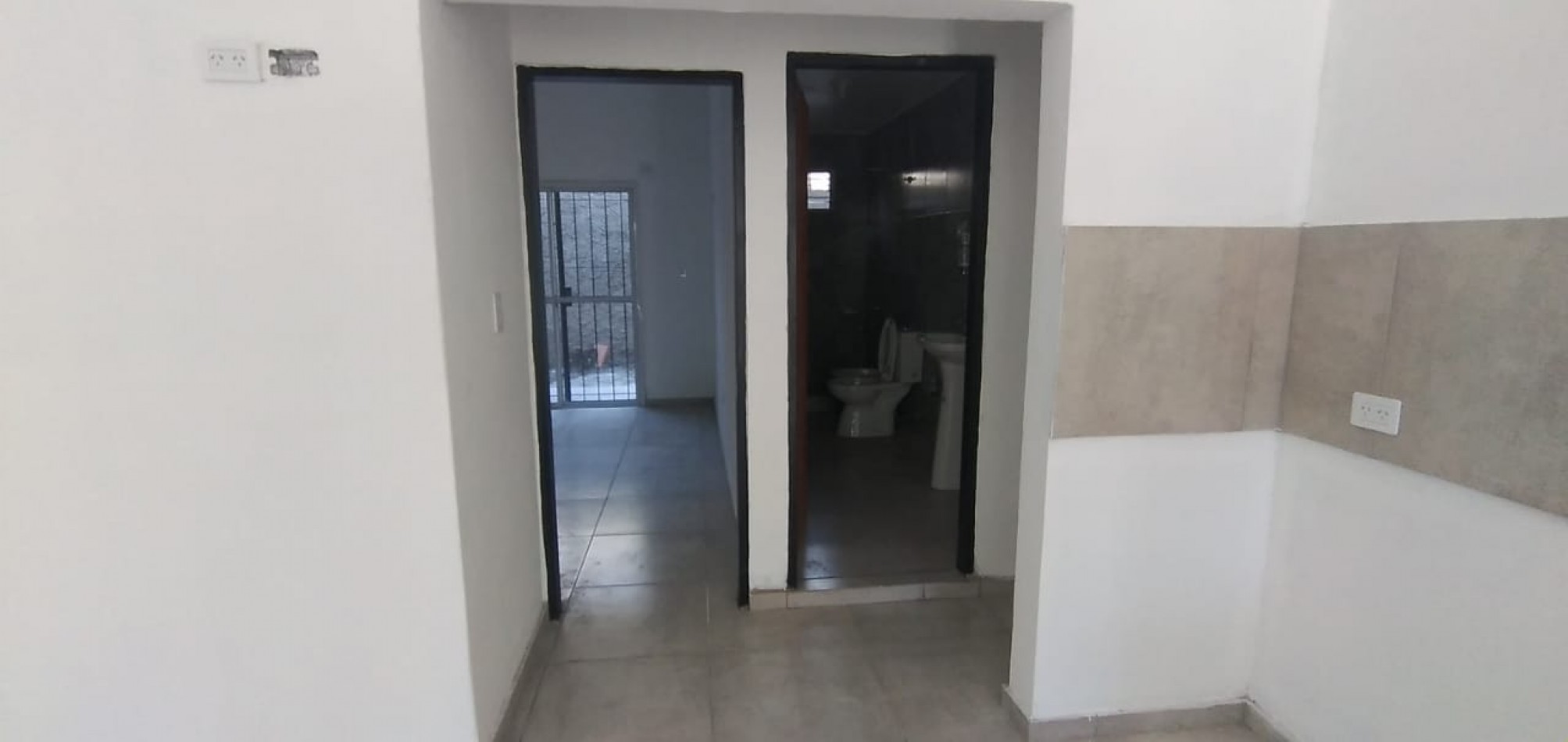 Departamento 2 ambientes con patio