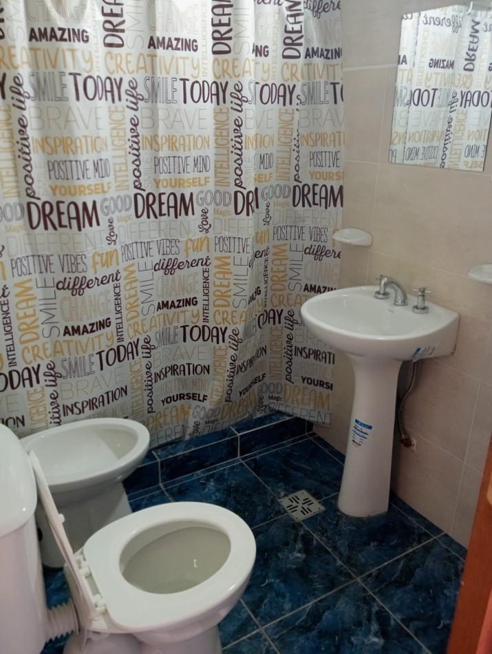 DEPARTAMENTO 2 AMBIENTES CON PATIO A ESTRENAR